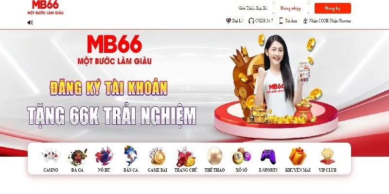 ưu đãi hấp dẫn khi đăng ký tài khoản mb66
