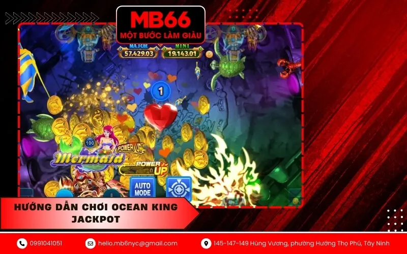 Hướng Dẫn Chơi Ocean King Jackpot