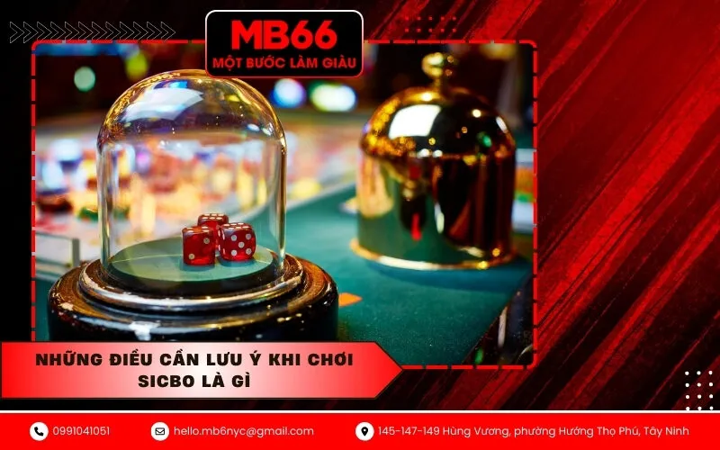 Những điều cần lưu ý khi chơi sicbo là gì